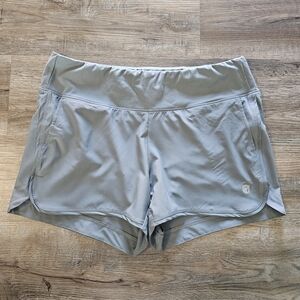Born Primitive Gray Endurance Running Shorts With Liner